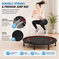 Nouveau design 2026 : Mini trampoline de gymnastique d'intérieur avec poignée en mousse pour l'entraînement physique à domicile