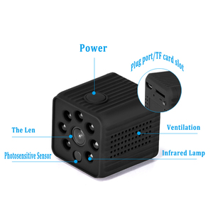 WiFi Full HD 1080P Mini กล้องไร้สายภายในบ้านขนาดเล็ก Security กล้อง <span class=keywords><strong>Nanny</strong></span> <span class=keywords><strong>Cam</strong></span> Motion Detection Night vision - Product Image 5
