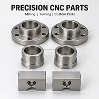 Usinage CNC de précision en acier inoxydable 304 pour la fabrication sur mesure de composants mécaniques par tournage et fraisage