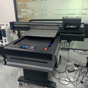 เครื่องพิมพ์อิงค์เจ็ทแบบแท่นราบ UV 3 มิติ สำหรับงานอุตสาหกรรม พร้อมหัวพิมพ์ XP600 ขนาด 60x90 ซม. รุ่นใหม่ - Product Image 2