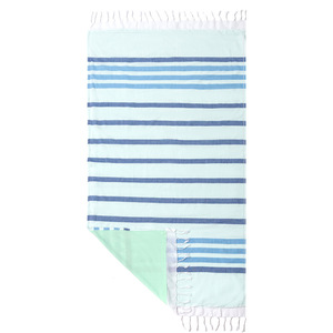 Turkish <b>Beach</b> <b>Towel</b> Striped Pure Cotton 90x180cm Breathable Rectangle For <b>Beach</b> Use - Product Image 3