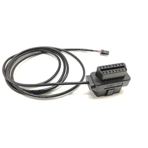 Obdii To 2 Pin Connector Cable Male To Female J1962 Plug Cable Assembly Wire Harness 12V 24V 16Pin Obd2 Power Cable for Charging