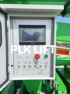 Plateforme de travail aérien télescopique sur chenilles avec hauteur réglable et commande à distance - Product Image 2