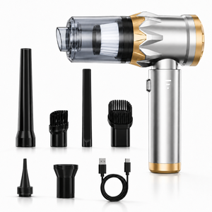 OEM ODM Custom 20KPa Brushless Cordless Handheld <b>Vacuum</b> Cleaner 100W Rechargeable Car <b>Vacuum</b> Air Blower Inflator for Home Office - Product Image 2