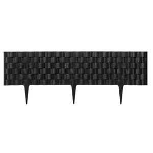 Selección Transfronteriza: Vallas de Jardín Modernas y Ecológicas con Marco de Plástico PP Negro, Decoración <span class=keywords><strong>para</strong></span> Jardines, Césped y Bordillos - Product Image 6