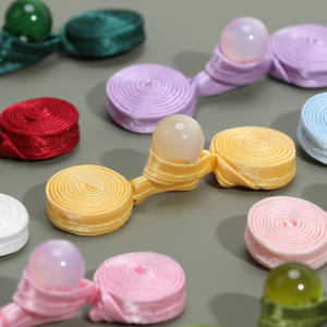 Buena calidad Clase B Cheongsam Jade Beads incienso nuevo chino tejido a mano Pan Hanfu botón decorativo Accesorios - Product Image 3