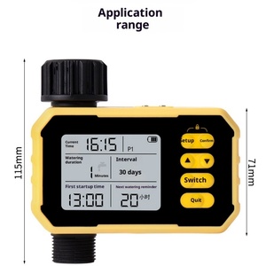 Household Garden Lazy Micro-spray Solar <b>Timer</b> Automatic Single Zone Irrigation Watering Device Intelligent Drip Control China - Product Image 3
