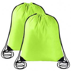 Bolsa Deportiva de Poliéster Reciclado con Cordón, Personalizable con Impresión, para Gimnasio o Béisbol - Product Image 3