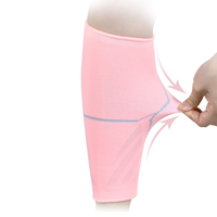 Manchons de compression de mollet pour hommes et femmes Manchon de compression de jambe Attelle de mollet