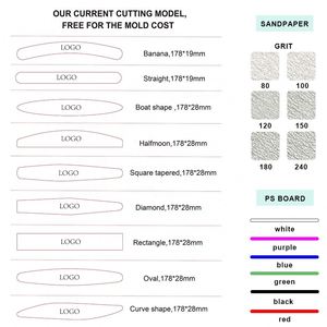 Custom Logo Colors Size <b>Nail</b> <b>Files</b> 100/180 Washable Wholesale <b>File</b> <b>Nail</b> Emery Board <b>Nail</b> <b>File</b> - Product Image 6