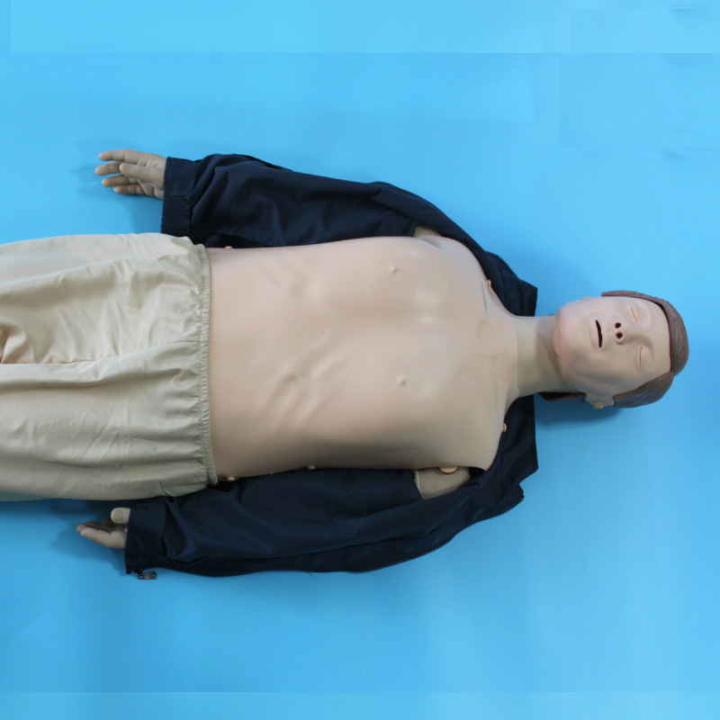 El Color de la piel y la mitad del cuerpo niño formación electrónica Trainingl la enseñanza Cpr de enfermería bebé la