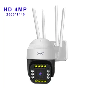 4MP Wifi Mạng Có Dây PTZ Camera Không Dây 5MP IP Ngoài Trời Speed Dome Màu Đêm Nhà Thông Minh Kỹ Thuật Số Video CCTV An Ninh Máy Ảnh