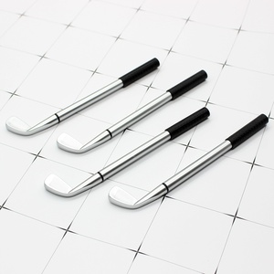 Stylo à bille en forme de club de golf transfrontalier, en plastique, stylo créatif de dessin animé, cadeau, stylo à bille, encre noire 0,7 mm, 15,7 cm - Product Image 2