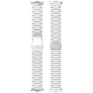 Venta directa para Xiaomi <span class=keywords><strong>Redmi</strong></span> Watch 4 / <span class=keywords><strong>Mi</strong></span> Band <span class=keywords><strong>8</strong></span> Pro Three Bead correa de reloj de Metal de acero inoxidable correa de reloj - Product Image 4