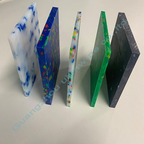 Factory Customized OEM High Quality Multi-colored HDPE Sheet with Cutting Service High Wear Resistant Custom Size & Thickness