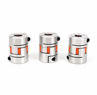 Accouplement flexible d'arbre moteur OD20 à OD55mm avec alésage personnalisé pour routeur CNC et machine de fraisage