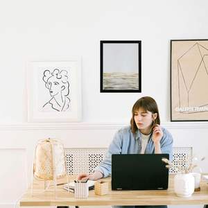 Venta al por Mayor de Cuadros Personalizados en Lienzo con Marco A3 A4, Impresiones en Lienzo Multitamaño con Marco de Plástico para Decoración de Paredes de Galería - Product Image 4