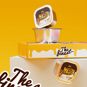 Boîte d'expédition pour aliments pour animaux de compagnie en carton ondulé écologique personnalisée avec doublure en éponge |   Fermeture magnétique pour l'expédition de packs variés de pâtés pour chats - Product Image 4