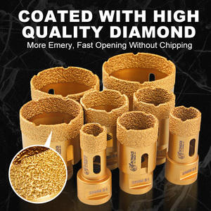 Songqi kim cương khoan bit lõi khoan bit chân không brazed lỗ Saw cho gạch kính đá cẩm thạch Granite bê tông - Product Image 3