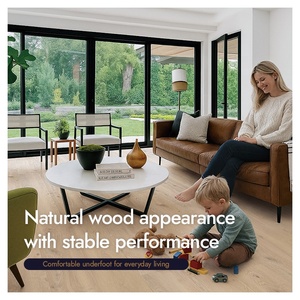 <span class=keywords><strong>Suelo</strong></span> Vinílico de Lujo SPC Compatible con Calefacción por <span class=keywords><strong>Suelo</strong></span> <span class=keywords><strong>Radiante</strong></span>, Impermeable, Autoadhesivo, para Interiores, Cocina, Gimnasio - Product Image 3