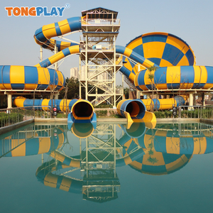 สนามเด็กเล่นสวนน้ำสวนน้ำกลางแจ้งอุปกรณ์เพื่อความบันเทิงแตรขนาดใหญ่เซอร์ไพรส์และน่าตื่นเต้น - Product Image 6