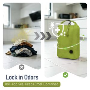 Bolsa de Lavandería de Compresión para Ropa Sucia, con Logotipo Personalizado, sin Bomba, Ahorra Espacio, para Viajes, Bolsa Impermeable para Ropa Húmeda y Seca, Venta al Por Mayor - Product Image 3