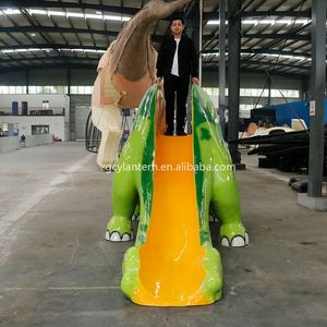 Commercial Dinosaur Slide Steel Themed Playground Equipment for Kids Adventure Parks Indoor/Outdoor <b>Play</b> Areas Shopping Malls - Product Image 4