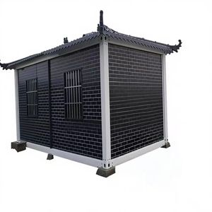 Casa Modulare in Stile Cinese Tradizionale - Unità Prefabbricata con Telaio in Acciaio Ignifugo <span class=keywords><strong>per</strong></span> Luoghi Culturali e Siti Storici - Product Image 1