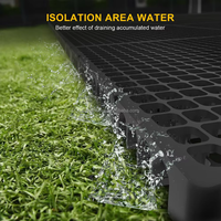 Tapis de drainage en cellules alvéolaires pour pelouse artificielle HDPE 30 mm, pour toiture, jardin et barrage, avec surface alvéolée, garantie 5 ans