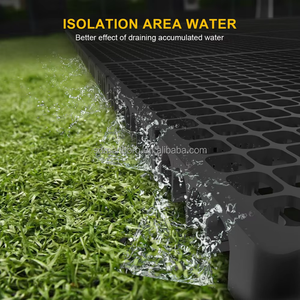 Tapis <span class=keywords><strong>de</strong></span> drainage en cellules alvéolaires pour pelouse artificielle HDPE 30 mm, pour toiture, jardin et barrage, avec surface alvéolée, garantie 5 ans - Product Image 3