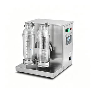เครื่องเขย่าชานมไฟฟ้าแบบสองขวดขนาด 1000 มล. สำหรับร้านเครื่องดื่ม - Product Image 1