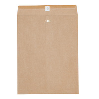 Enveloppes en papier kraft coloré 9x12 pouces avec fermeture à boucle en métal, réutilisables pour l'envoi de documents, le classement au bureau