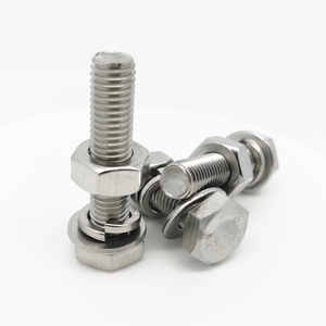 Tornillos y Tuercas Hexagonales de Acero Inoxidable Galvanizado de Grado 10.9 con Rosca Completa 316 - Product Image 3