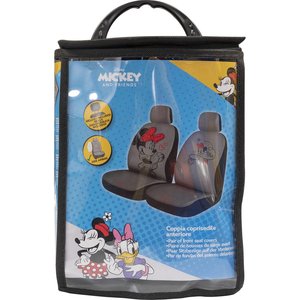 Coppia di coprisedili anteriori per auto Minnie Mouse Topolina universali - Product Image 4