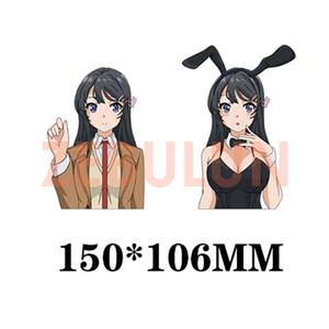 Autocollants personnalisés imperméables japonais <span class=keywords><strong>Madara</strong></span> Motion Sticker 3D lenticulaire Anime Sticker Car Stickers Anime - Product Image 2