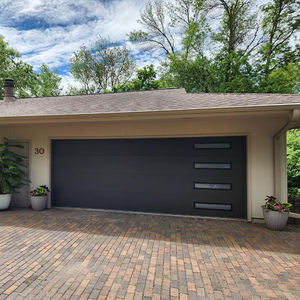 <span class=keywords><strong>Porte</strong></span> de <span class=keywords><strong>garage</strong></span> électrique en aluminium de taille standard, prix de gros OUNA, fiable et économique pour usage résidentiel - Product Image 6