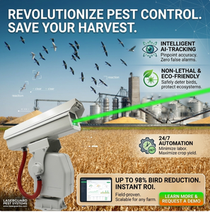 1W Grüner KI-gesteuerter Laser-Vogelvertreiber Hochleistungs-Vogelabwehrlicht und Ultimatives Vogelabschreckungsgerät - Product Image 2