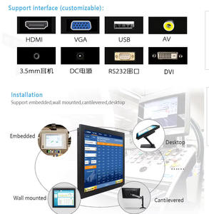 <span class=keywords><strong>จอ</strong></span>ภาพ LCD แบบสัมผัสสำหรับอุตสาหกรรมขนาด 27 <span class=keywords><strong>นิ้ว</strong></span> อัตราส่วน 4:3  แบบ Resistive  กันน้ำมาตรฐาน IP65  แผงควบคุมแบบทนทาน  รองรับ DVI VGA USB BNC RS232 Serial High - Product Image 6