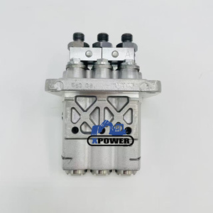 Nouvelle pompe à injection de carburant 100% neuve de la marque Xpower 104139-3071 pour excavatrice sur chenilles noire, garantie de 6 mois - Product Image 3