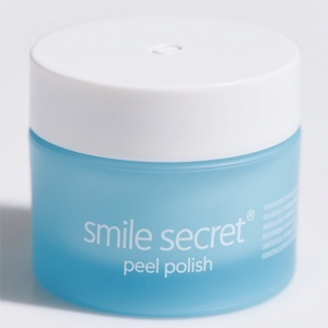 Tarro Cosmético Transparente Esmerilado con Tapa de Rosca, de Plástico Acrílico Ecológico, con Logotipo Personalizado, Color Personalizado, Múltiples Capacidades (15g-150g) - Product Image 1