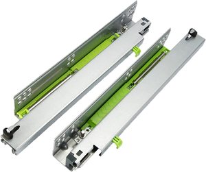 Đường ray trượt ngăn kéo vô hình 3 lần với chức năng đóng mềm mở rộng đầy đủ Đáy gắn 24 ''điều chỉnh chiều cao ngăn kéo 0-5mm - Product Image 4