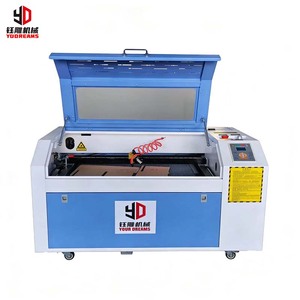 เครื่องตัดเลเซอร์ CO2 ขนาดเล็กตั้งโต๊ะ ราคาประหยัด 100 วัตต์ 6040 4060 สำหรับงานแกะสลักและตัด 100W 50W 60W 80W - Product Image 1