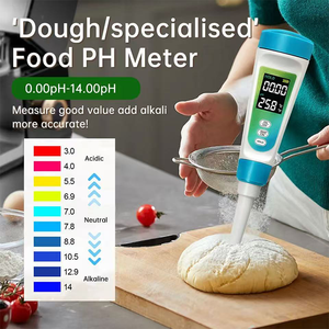 <span class=keywords><strong>pH</strong></span>-<span class=keywords><strong>mètre</strong></span> numérique portable 2026 à <span class=keywords><strong>prix</strong></span> d'usine, testeur de <span class=keywords><strong>pH</strong></span> (0-14) et de température pour aliments, pâte, pain, fromage, sushi, viande, fruits, cosmétiques - Product Image 2