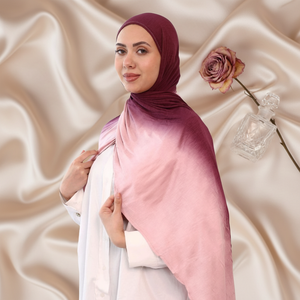 <span class=keywords><strong>Hijab</strong></span> en jersey de coton dégradé prêt à être expédié, doux, respirant, multicolores, pour femmes musulmanes, disponible en stock - Product Image 1