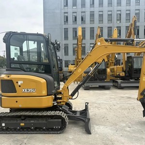 Nouvelle mini-excavatrice XE35U en promotion, chenilles en caoutchouc en option, système hydraulique haute performance, nouvelle pelle pour travaux de jardinage et municipaux - Product Image 5