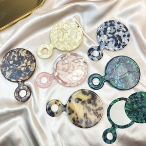 Wholesale Eco-Friendly Acetate Birthday <b>Vanity</b> <b>Mirror</b> Heart Round Kitty Handheld Compact Custom Logo Pocket Makeup <b>Mirror</b> - Product Image 1