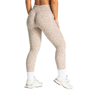 Nouveaux Leggings <span class=keywords><strong>de</strong></span> Sport Imprimés Effet Fesses Galbées Sans Coutures pour Femmes - Product Image 5