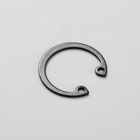 Circlip en acier noir Din 472 du fabricant Rondelles de blocage internes Anneau de retenue de type normal pour alésages Circlip haute résistance 65Mn
