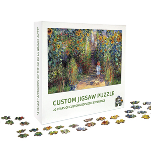 Nhà Máy Nhà sản xuất chất lượng cao tùy chỉnh in ấn 500 1000 mảnh trẻ em Người lớn Pape ghép hình câu đố Hội Đồng Quản trị tùy chỉnh ghép hình câu đố - Product Image 1