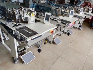 DT 895B Industrial Direct Drive Manual Welting Pocket <b>Sewing</b> <b>Machine</b> with Motor for Garment - Product Image 2